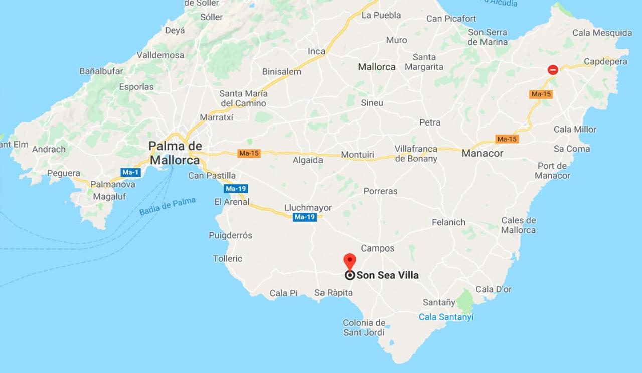 Son Sea Villa Кампос Екстериор снимка
